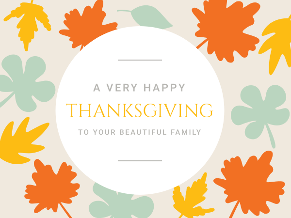 Everything you ought to know about thanksgiving cards