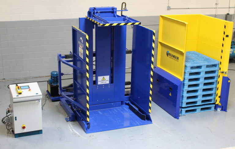 A Pallet Changer for Cold Storage